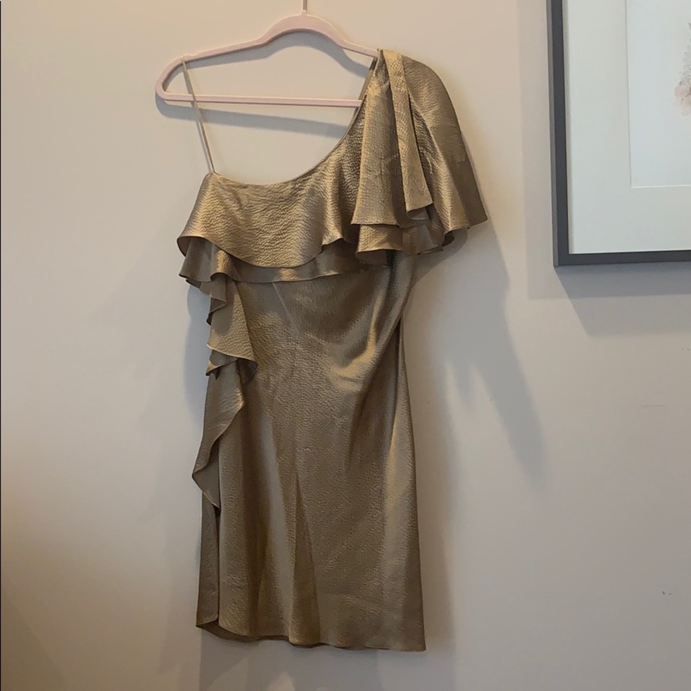 Halston Heritage silk minidress, size 4
